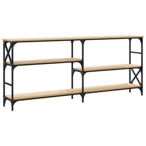 Τραπέζι Κονσόλα Sonoma Δρυς 180x29x76,5 εκ. Επεξεργασμένο Ξύλο - Pakobazaar