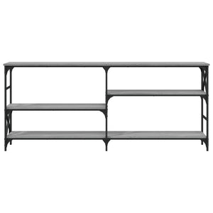 Τραπέζι Κονσόλα Γκρι Sonoma 180x29x76,5 εκ. Επεξεργ. Ξύλο
