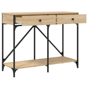 Τραπέζι Κονσόλα Sonoma Δρυς 100x39x78,5 εκ. Επεξεργασμένο Ξύλο