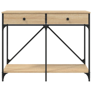 Τραπέζι Κονσόλα Sonoma Δρυς 100x39x78,5 εκ. Επεξεργασμένο Ξύλο
