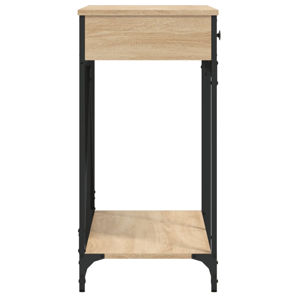 Τραπέζι Κονσόλα Sonoma Δρυς 100x39x78,5 εκ. Επεξεργασμένο Ξύλο