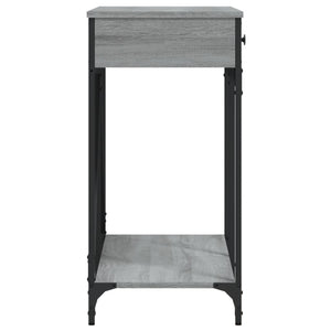 Τραπέζι Κονσόλα Γκρι Sonoma 100x39x78,5 εκ. Επεξεργασμένο Ξύλο