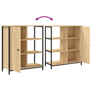 Μπουφές Sonoma Δρυς 70x30x80 εκ. από Τεχνητό Ξύλο - Pakobazaar