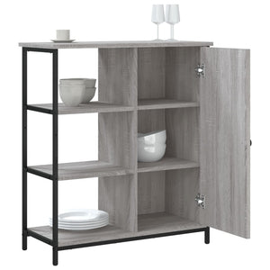 Ντουλάπι Γκρι Sonoma 70 x 30 x 80 εκ. από Επεξεργ. Ξύλο