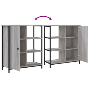 Ντουλάπι Γκρι Sonoma 70 x 30 x 80 εκ. από Επεξεργ. Ξύλο