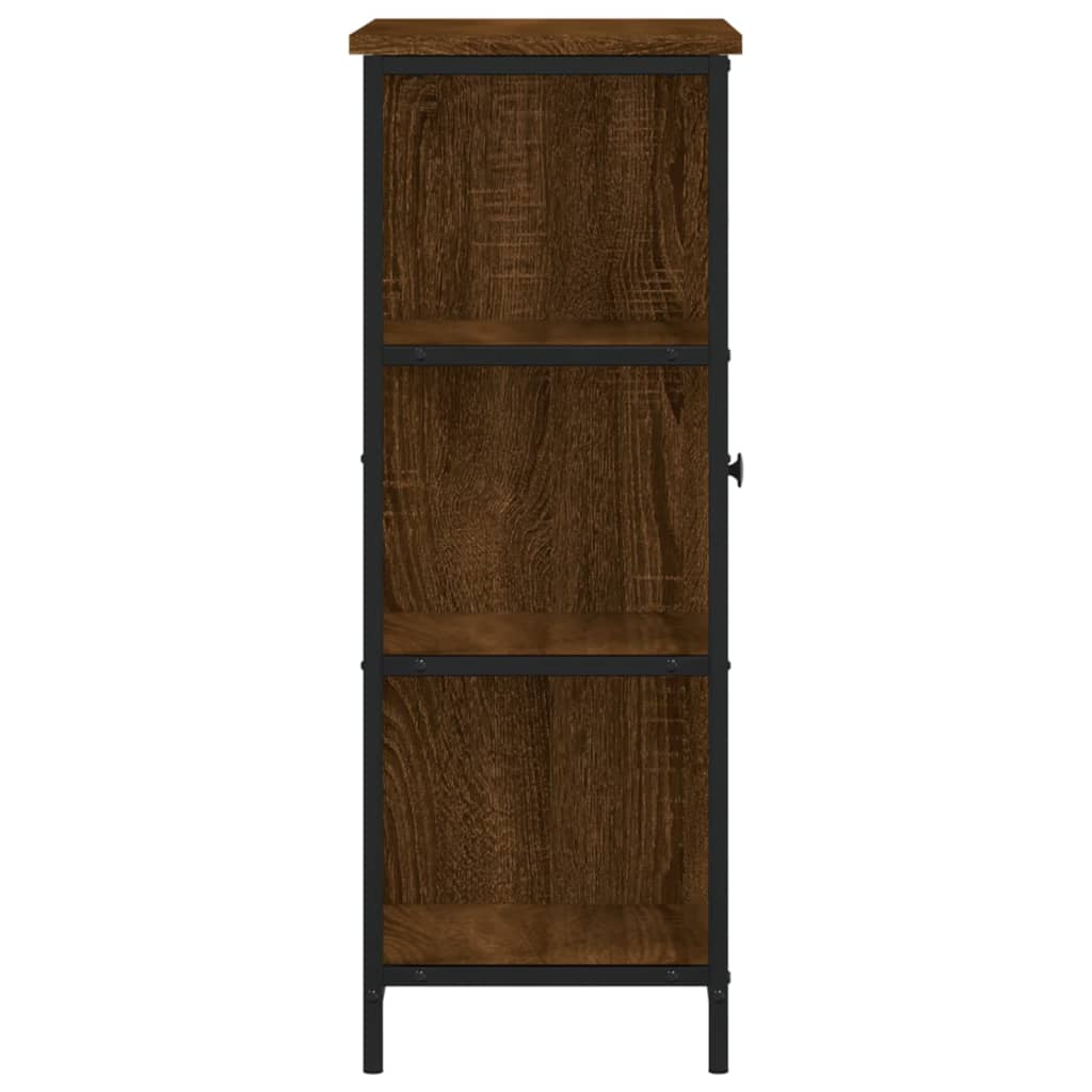 Ντουλάπι Καφέ Δρυς 70 x 30 x 80 εκ. από Επεξεργ. Ξύλο