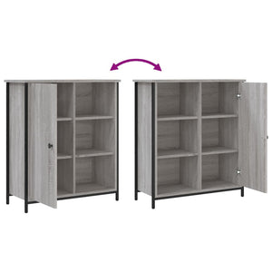 Ντουλάπι Γκρι Sonoma 70 x 30 x 80 εκ. από Επεξεργ. Ξύλο - Pakobazaar