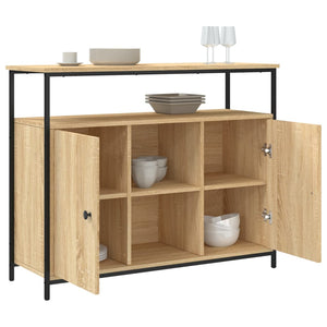 Μπουφές Sonoma Δρυς 100x35x80 εκ. από Τεχνητό Ξύλο - Pakobazaar