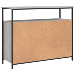 Μπουφές Γκρι Sonoma 100x35x80 εκ. από Επεξεργασμένο Ξύλο - Pakobazaar