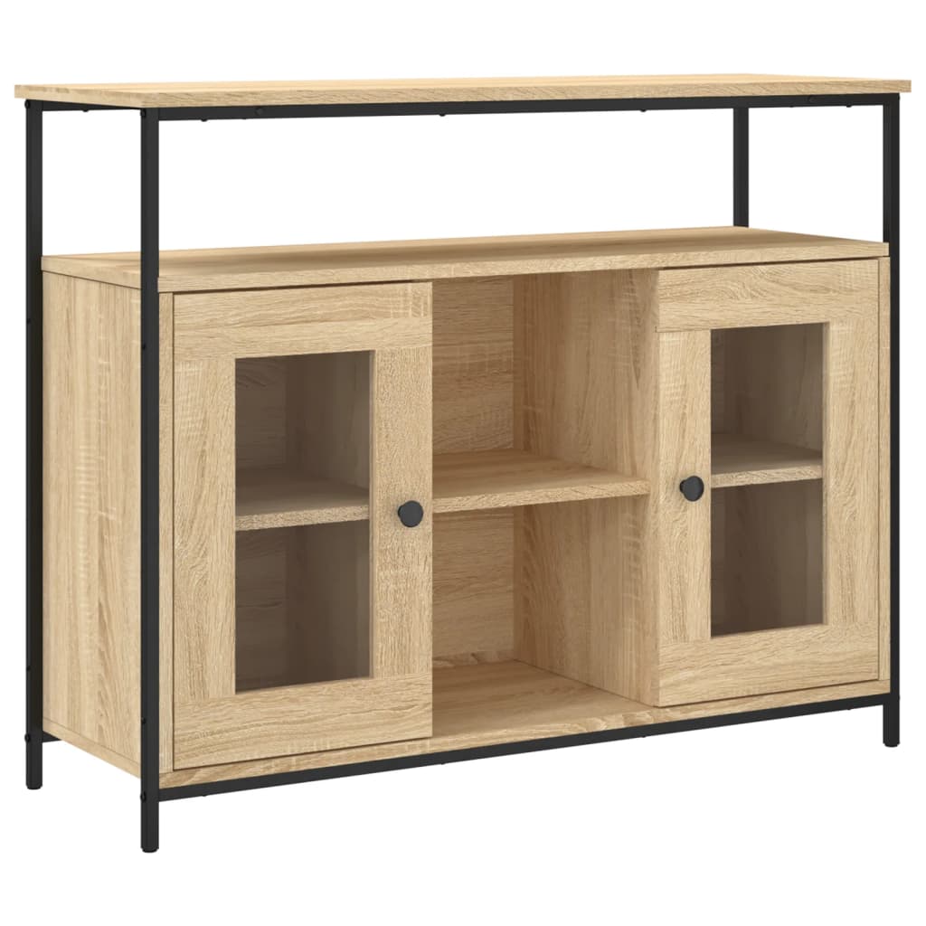 Ντουλάπι Sonoma δρυς 100x35x80 εκ. Επεξεργασμένο Ξύλο - Pakobazaar