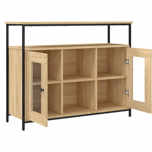 Ντουλάπι Sonoma δρυς 100x35x80 εκ. Επεξεργασμένο Ξύλο - Pakobazaar