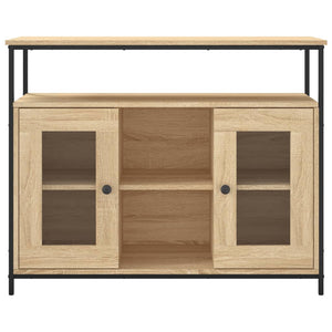 Ντουλάπι Sonoma δρυς 100x35x80 εκ. Επεξεργασμένο Ξύλο - Pakobazaar