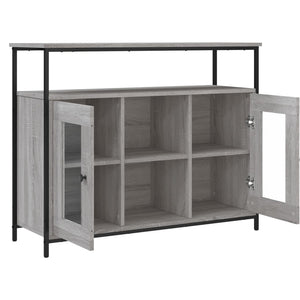 Μπουφές Γκρι Sonoma 100x35x80 εκ. από Επεξεργασμένο Ξύλο - Pakobazaar