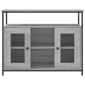 Μπουφές Γκρι Sonoma 100x35x80 εκ. από Επεξεργασμένο Ξύλο - Pakobazaar