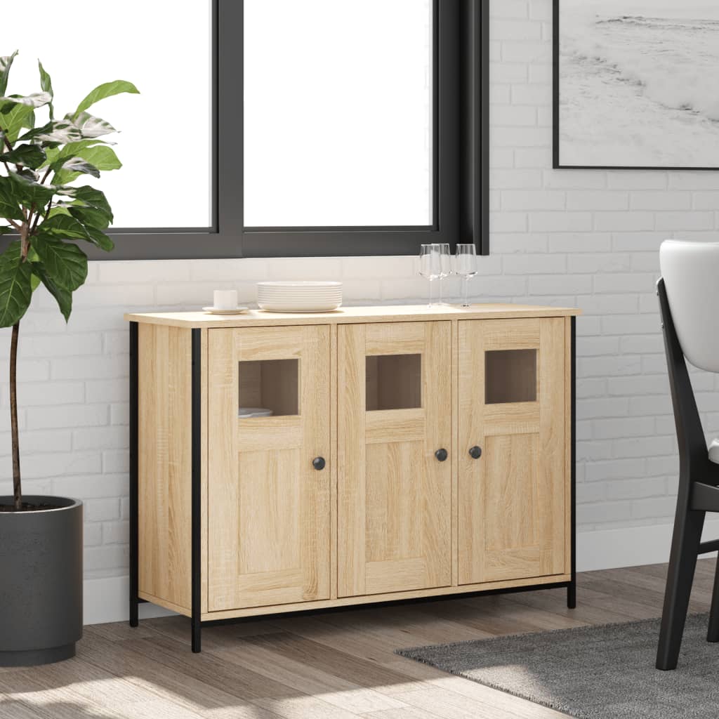 Μπουφές Sonoma Δρυς 100 x 35 x 70 εκ. από Επεξεργασμένο Ξύλο - Pakobazaar
