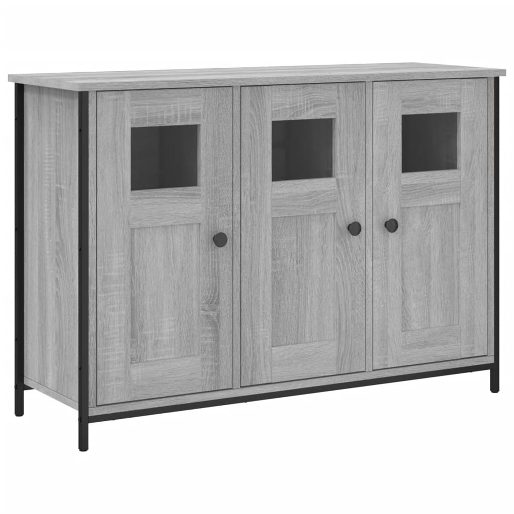 Μπουφές Γκρι Sonoma 100x35x70 εκ. από Επεξεργασμένο Ξύλο - Pakobazaar