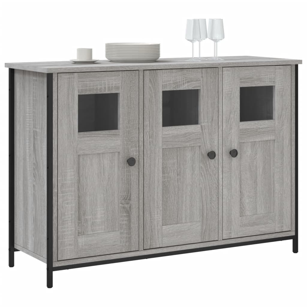 Μπουφές Γκρι Sonoma 100x35x70 εκ. από Επεξεργασμένο Ξύλο - Pakobazaar