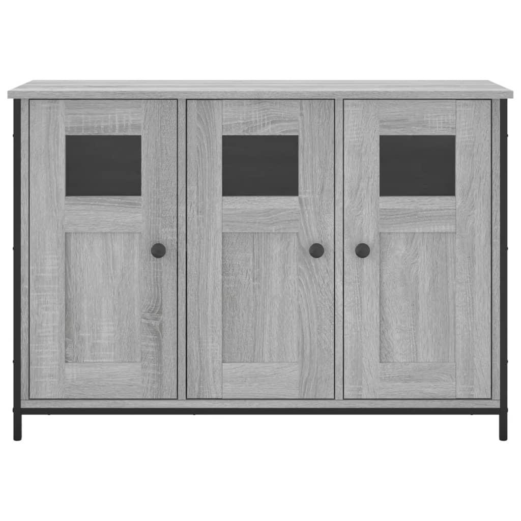 Μπουφές Γκρι Sonoma 100x35x70 εκ. από Επεξεργασμένο Ξύλο - Pakobazaar