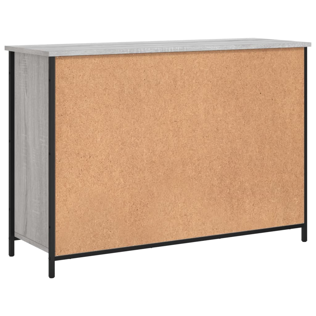 Μπουφές Γκρι Sonoma 100x35x70 εκ. από Επεξεργασμένο Ξύλο - Pakobazaar
