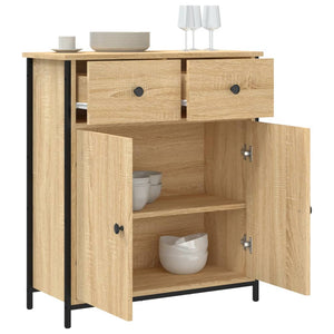 Ντουλάπι Sonoma Δρυς 70x30x80 εκ. Επεξεργασμένο Ξύλο
