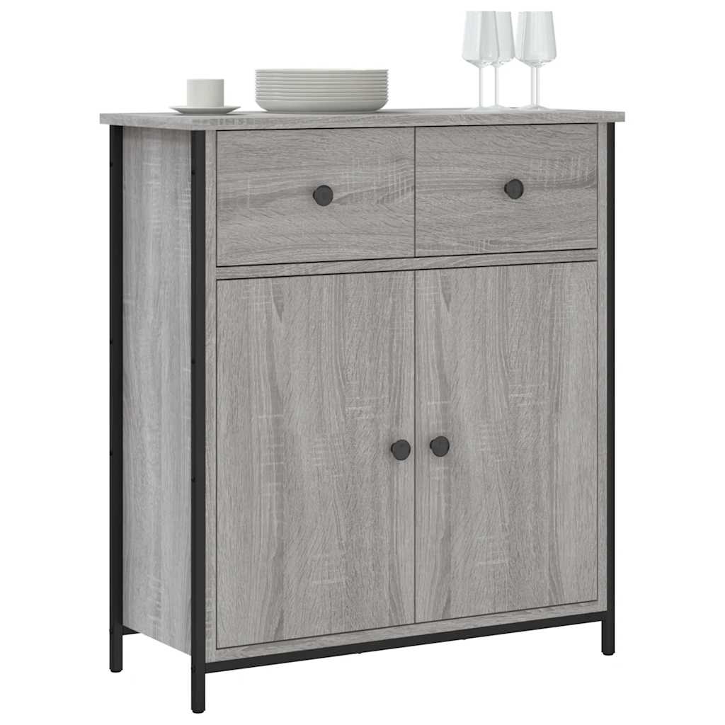 Ντουλάπι Γκρι Sonoma 70 x 30 x 80 εκ. από Επεξεργ. Ξύλο - Pakobazaar