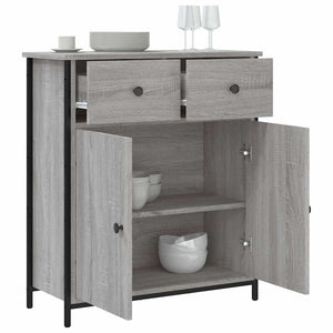 Ντουλάπι Γκρι Sonoma 70 x 30 x 80 εκ. από Επεξεργ. Ξύλο - Pakobazaar