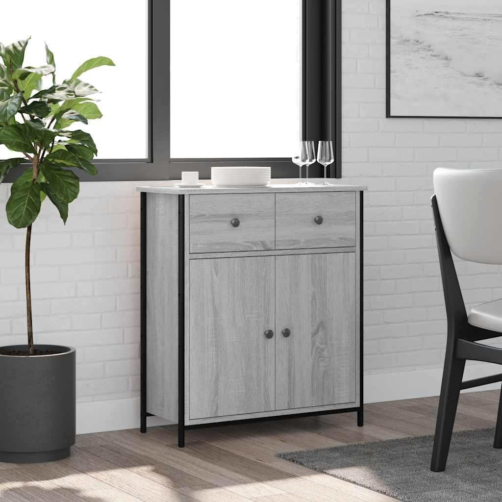 Ντουλάπι Γκρι Sonoma 70 x 30 x 80 εκ. από Επεξεργ. Ξύλο - Pakobazaar