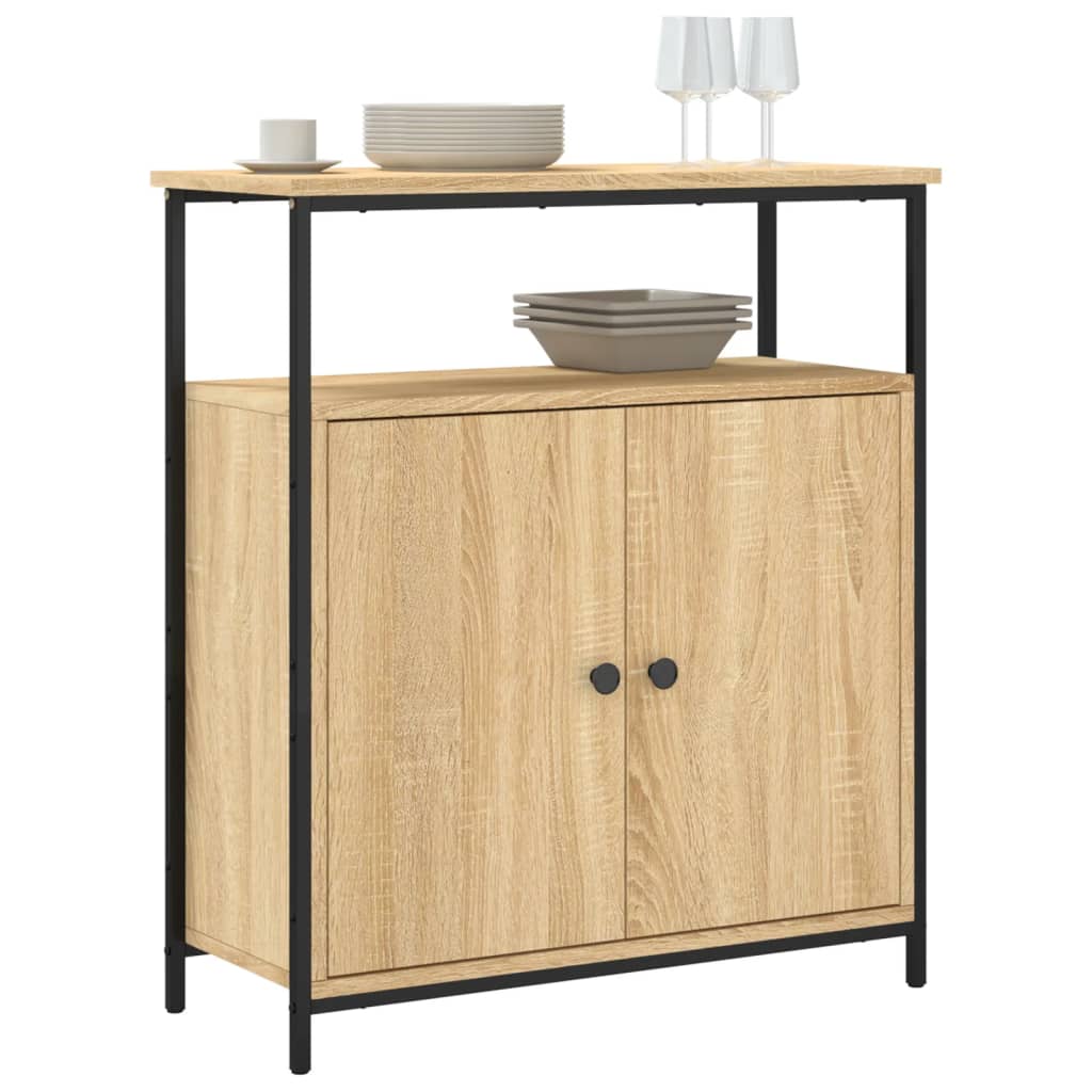 Μπουφές Sonoma Δρυς 70x30x80 εκ. από Τεχνητό Ξύλο - Pakobazaar