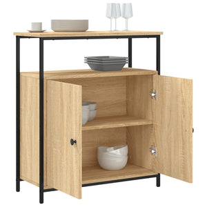 Μπουφές Sonoma Δρυς 70x30x80 εκ. από Τεχνητό Ξύλο - Pakobazaar