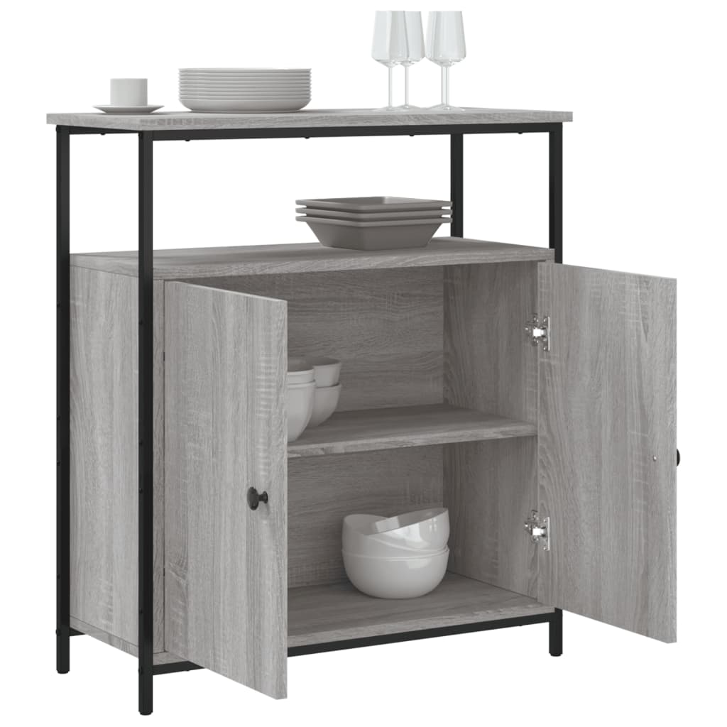 Ντουλάπι Γκρι Sonoma 70 x 30 x 80 εκ. από Επεξεργ. Ξύλο - Pakobazaar