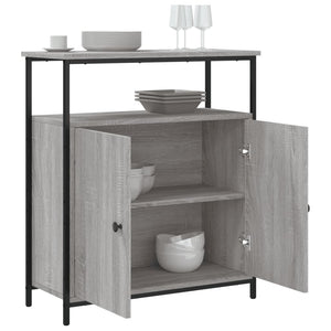 Ντουλάπι Γκρι Sonoma 70 x 30 x 80 εκ. από Επεξεργ. Ξύλο - Pakobazaar