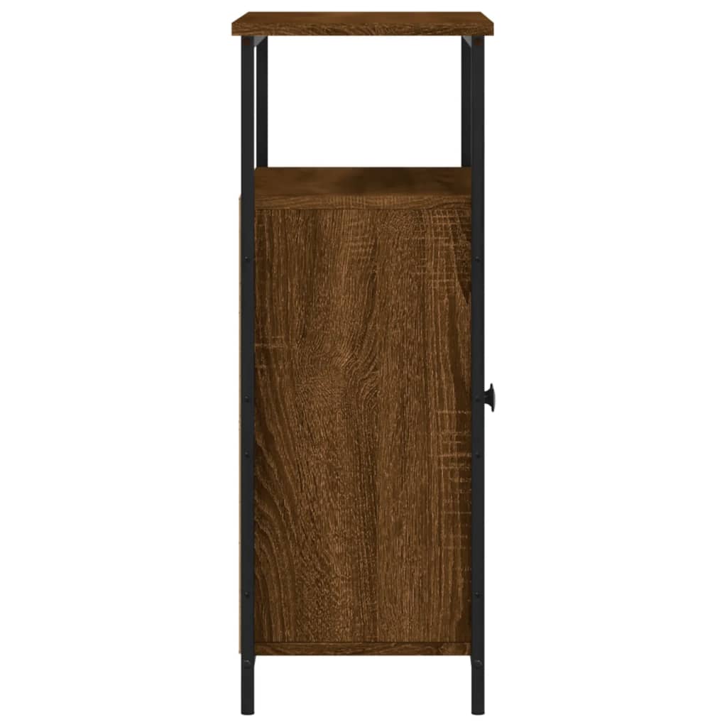 Ντουλάπι Καφέ Δρυς 70 x 30 x 80 εκ. από Επεξεργ. Ξύλο