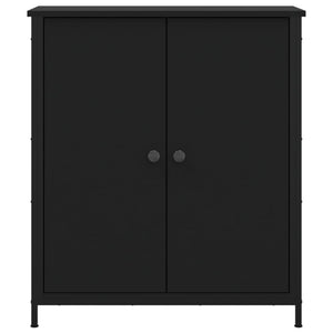 Ντουλάπι Μαύρο 70 x 30 x 80 εκ. από Επεξεργασμένο Ξύλο