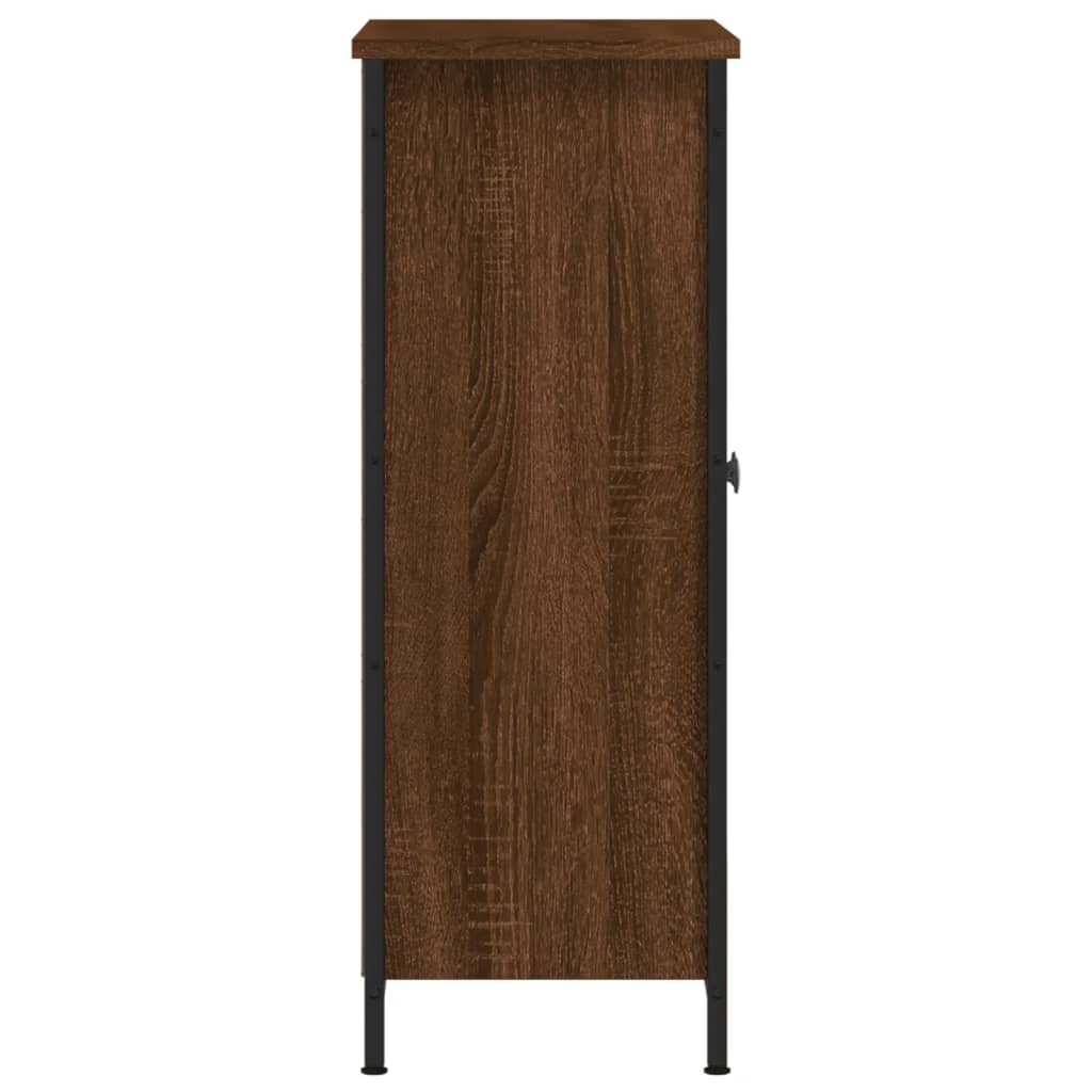 Ντουλάπι Καφέ Δρυς 70 x 30 x 80 εκ. από Επεξεργ. Ξύλο