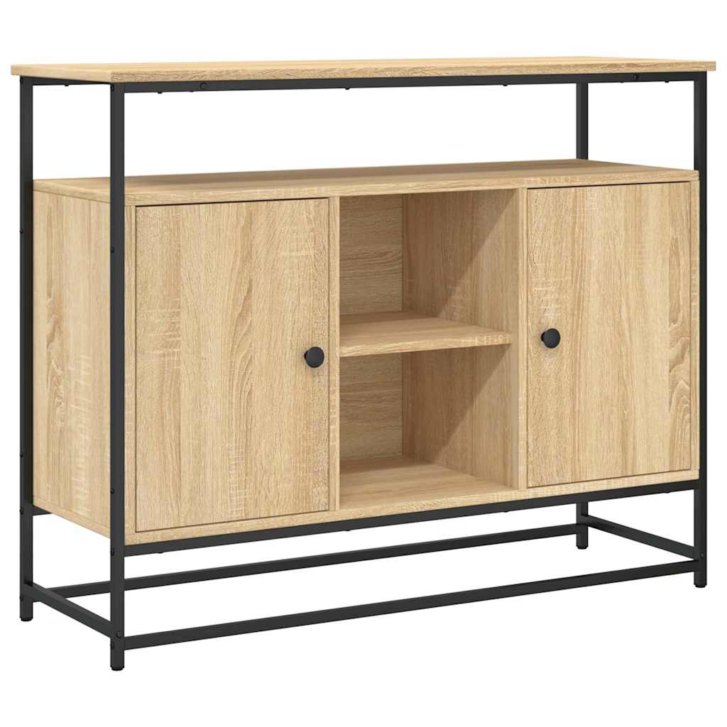 Ντουλάπι Sonoma δρυς 100x35x80 εκ. Επεξεργασμένο Ξύλο - Pakobazaar