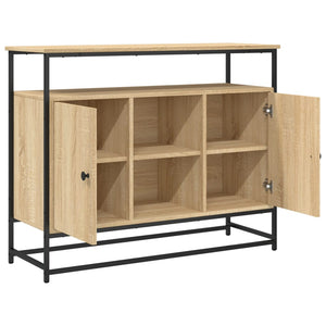 Ντουλάπι Sonoma δρυς 100x35x80 εκ. Επεξεργασμένο Ξύλο - Pakobazaar