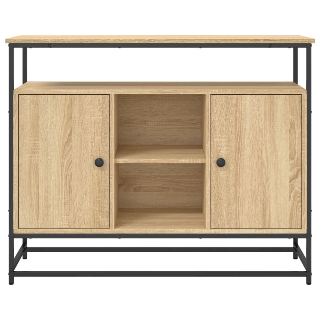Ντουλάπι Sonoma δρυς 100x35x80 εκ. Επεξεργασμένο Ξύλο - Pakobazaar