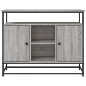 Μπουφές Γκρι Sonoma 100x35x80 εκ. από Επεξεργασμένο Ξύλο - Pakobazaar