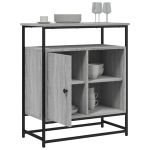 Ντουλάπι Γκρι Sonoma 69x35x80 εκ. από Επεξεργασμένο Ξύλο - Pakobazaar