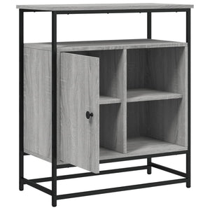 Ντουλάπι Γκρι Sonoma 69x35x80 εκ. από Επεξεργασμένο Ξύλο - Pakobazaar