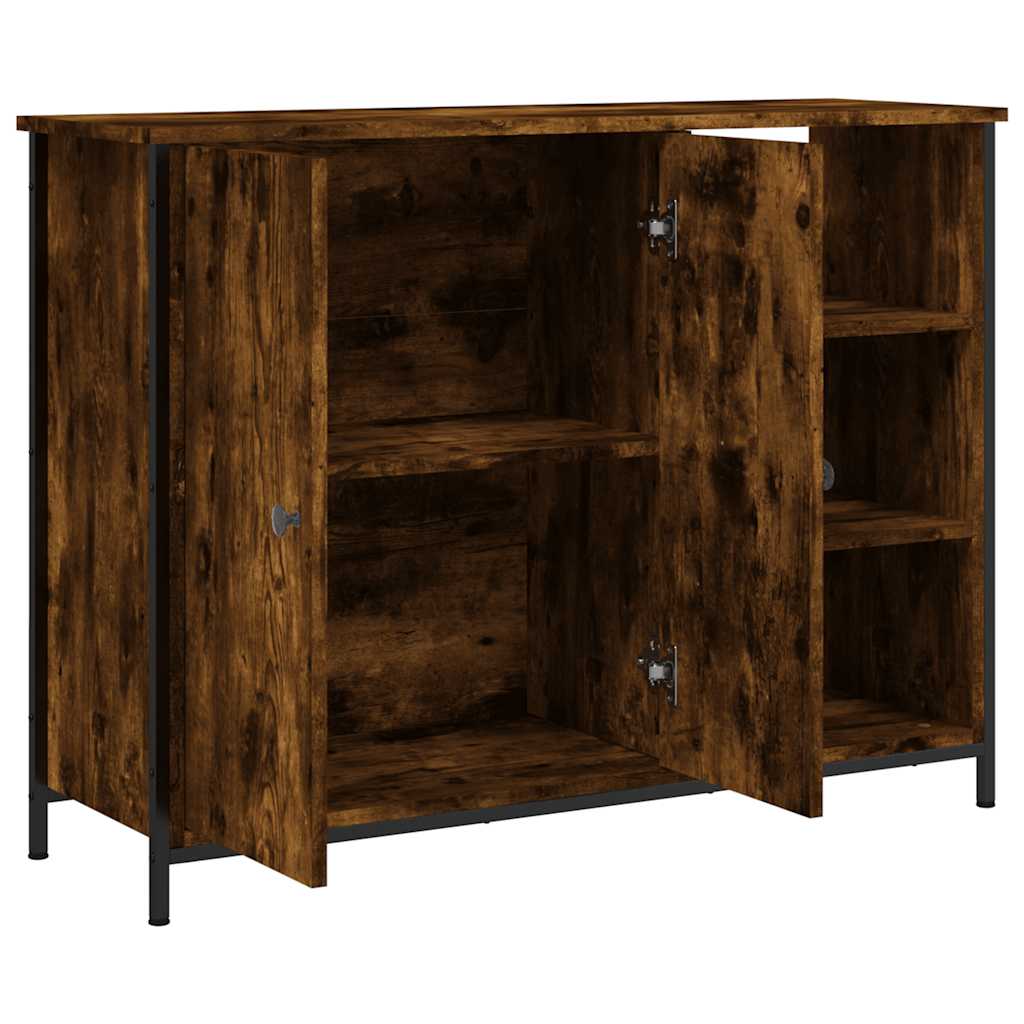 Ντουλάπι Καπνιστή Δρυς 100x33x75 εκ. από Επεξεργασμένο Ξύλο - Pakobazaar