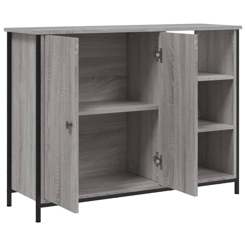 Ντουλάπι Γκρι Sonoma 100x33x75 εκ. από Επεξεργασμένο Ξύλο - Pakobazaar