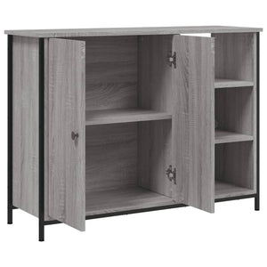 Ντουλάπι Γκρι Sonoma 100x33x75 εκ. από Επεξεργασμένο Ξύλο - Pakobazaar