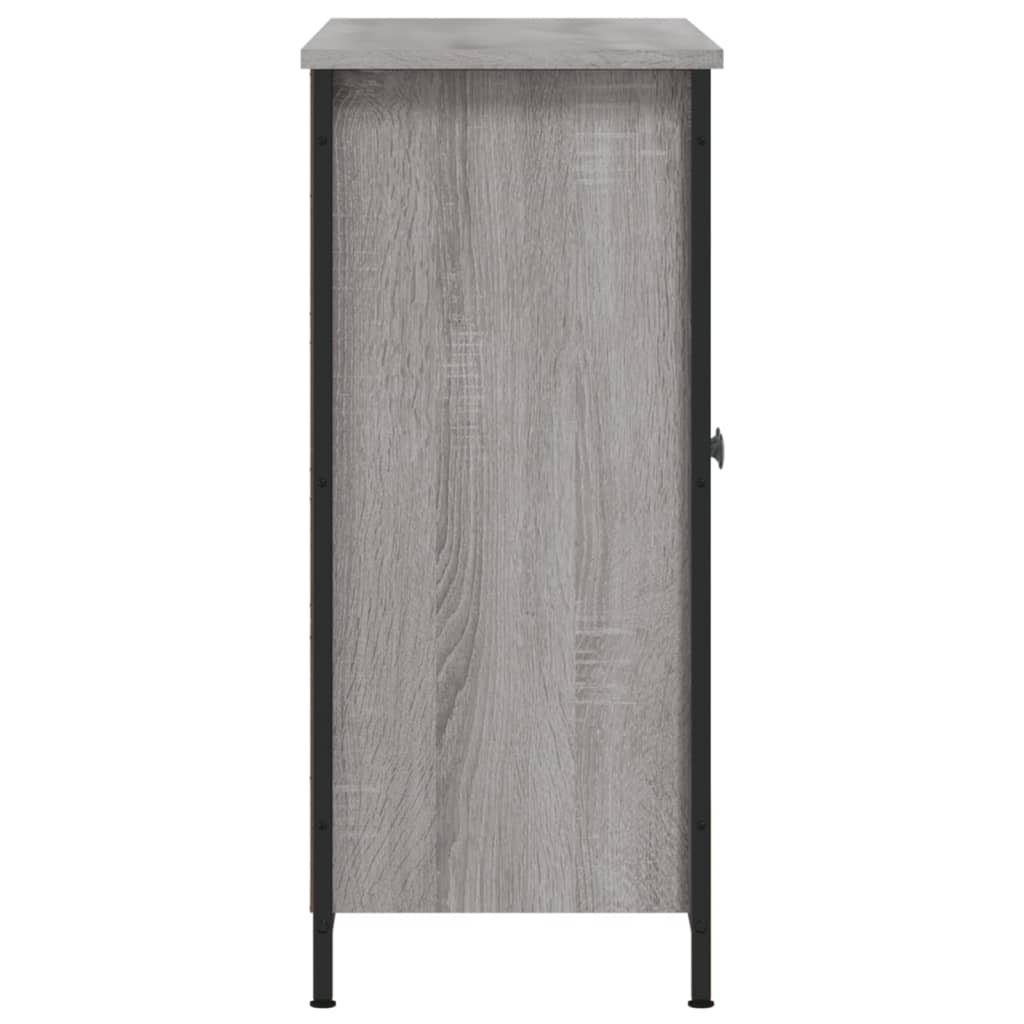 Ντουλάπι Γκρι Sonoma 100x33x75 εκ. από Επεξεργασμένο Ξύλο - Pakobazaar