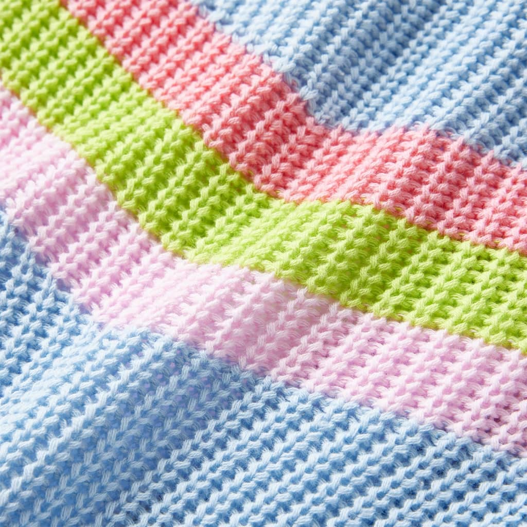 Πουλόβερ Παιδικό Πλεκτό Μπλε 128 - PAKOBAZAAR