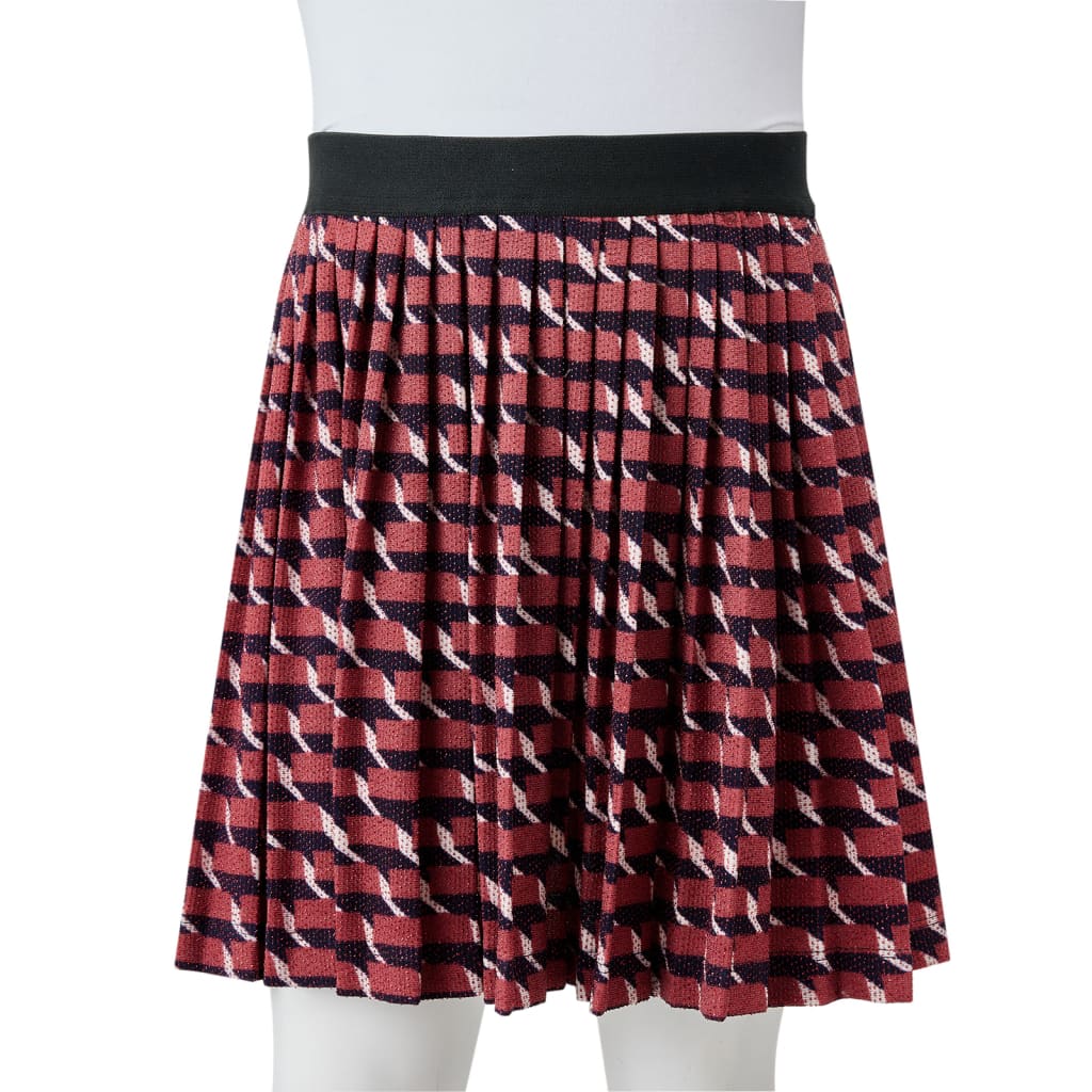 Φούστα Παιδική Πλισέ με Χρυσόσκονη Σκούρο Μπλε 92 - Pakobazaar