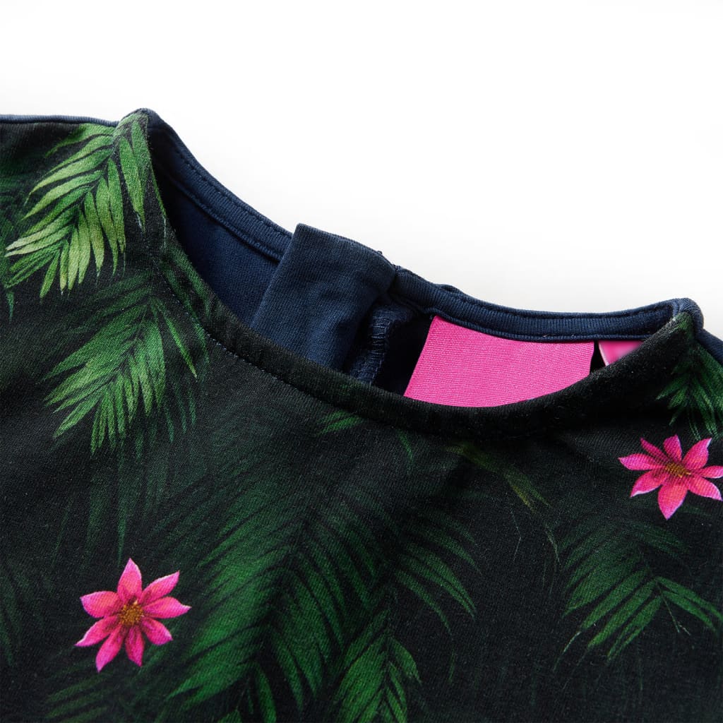 Φόρεμα Παιδικό Μακρυμάνικο Ναυτικό Μπλε 104 - PAKOBAZAAR