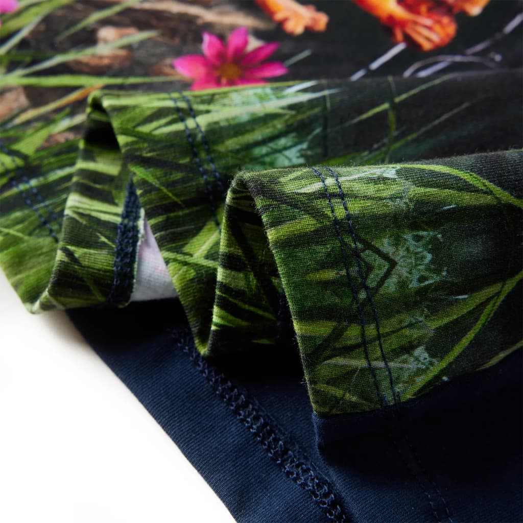 Φόρεμα Παιδικό Μακρυμάνικο Ναυτικό Μπλε 104 - PAKOBAZAAR