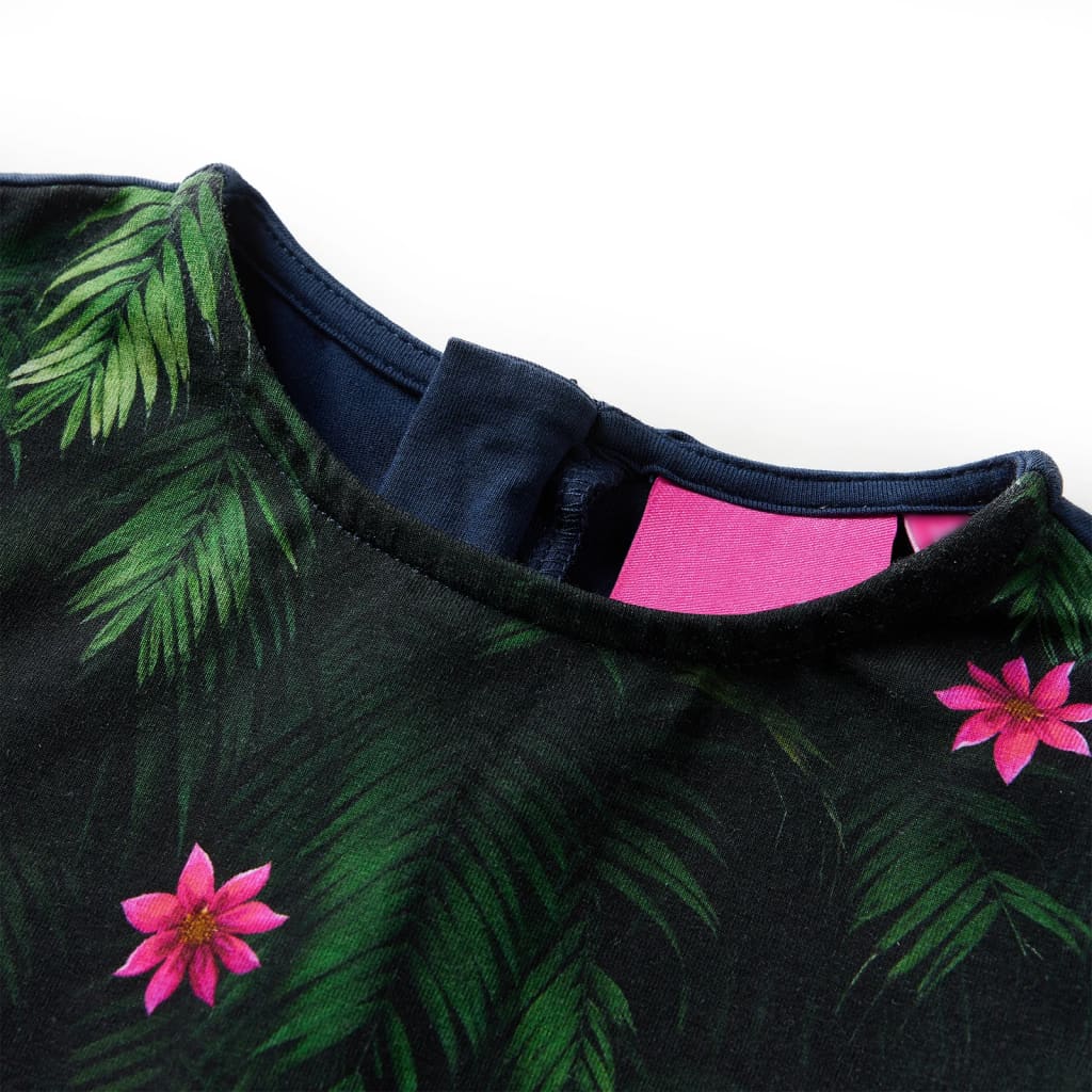 Φόρεμα Παιδικό Μακρυμάνικο Ναυτικό Μπλε 116 - PAKOBAZAAR