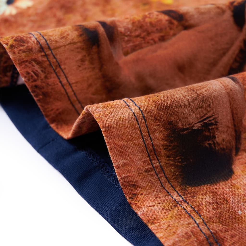 Φόρεμα Παιδικό Μακρυμάνικο Ναυτικό Μπλε 116 - PAKOBAZAAR